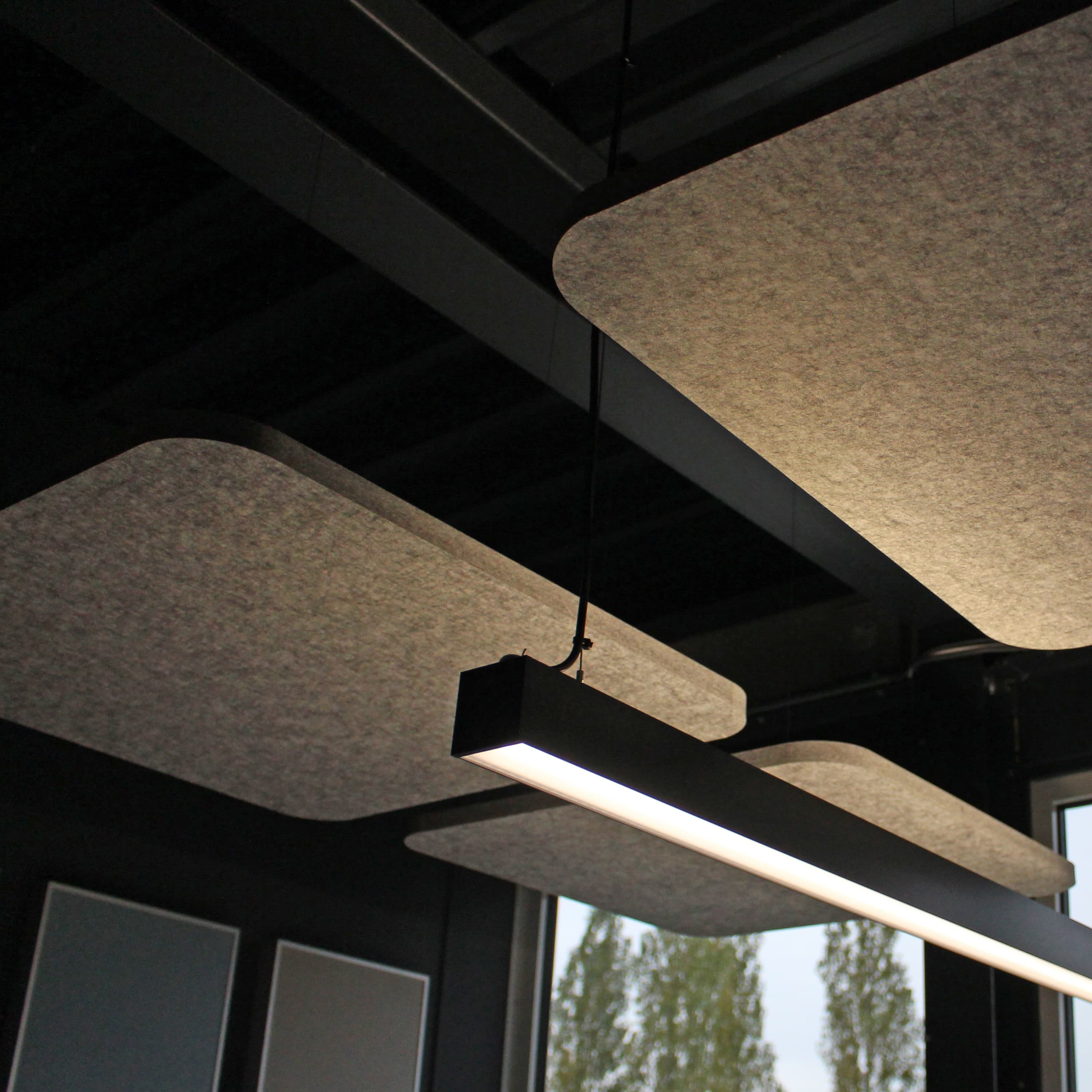 EASYfelt PET-vilt akoestisch Plafondeiland Square zoom