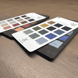 Sample kaarten 9 mm NL vilt