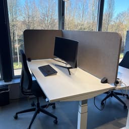 Desk Divider L-vorm links