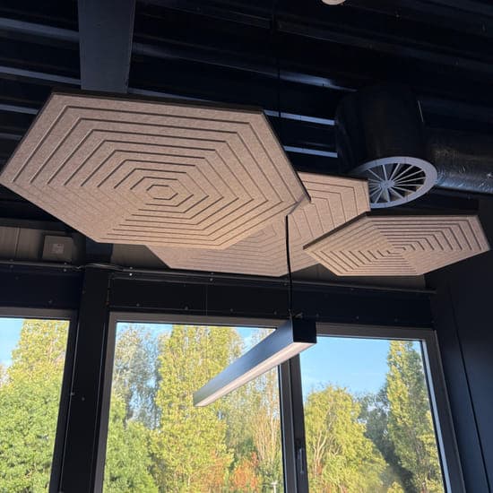 PET-vilt plafondeilanden hex