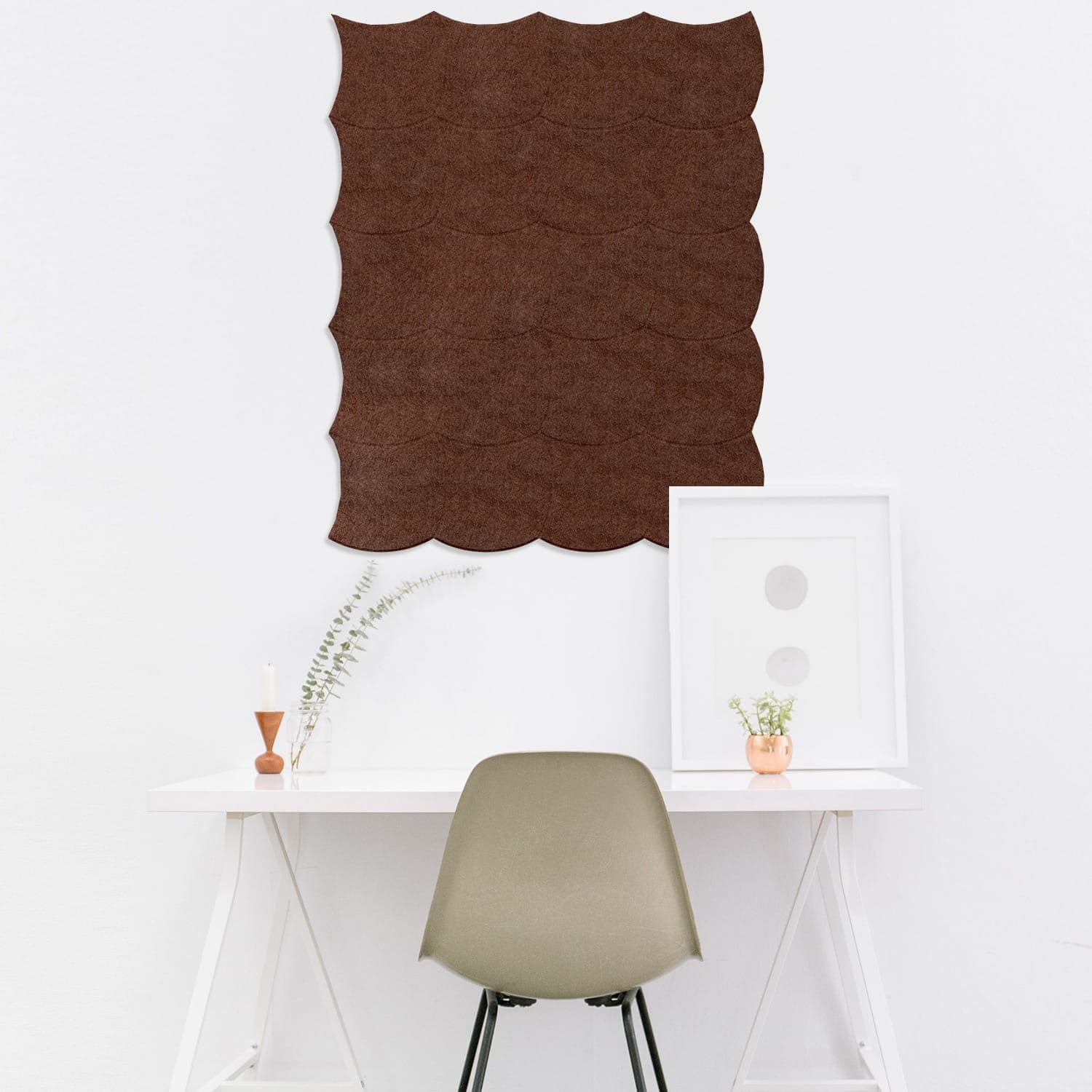 EASYfelt PET-vilt akoestische wandbekleding zelfklevend stick wave