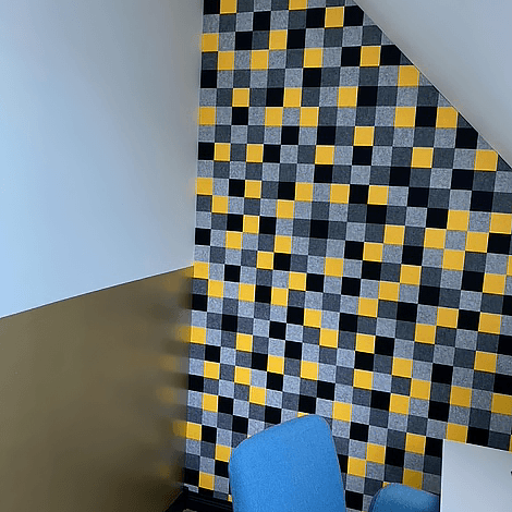 PET-vilt 9 mm - Mosaic - Klantfoto
