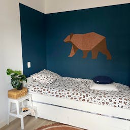 EASYfelt Room Kids Bear Place A | Kinderkamer | Geluidsabsorberend PET-vilt wandbekleding